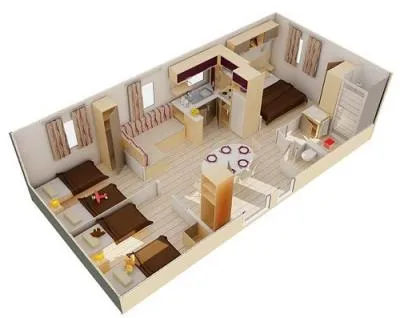 Mexico - 3 Chambres - Samedi