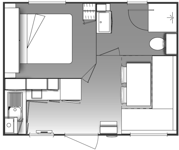 El Pequeno, Confort + - S - Tv - 1 Chambre