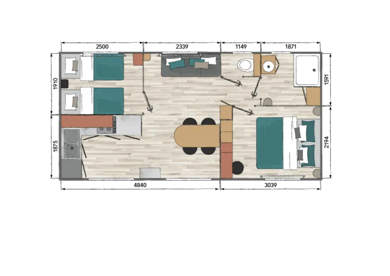 Playa - 2 Chambres - Dimanche