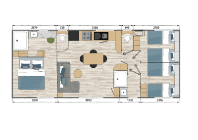 TULUM FAMILY - 4 Bedrooms - SATURDAY