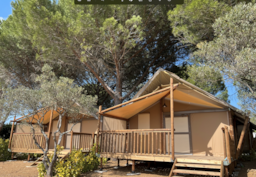 Accommodation - Lodge Tent Aiguines - 26M² - Glamping - Campasun Camping International de Aups