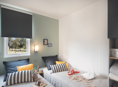 Mobile home Premium Sillans with private Jacuzzi - 32m² - 2 bedrooms - Dishwasher + Tv + A/C — 5
