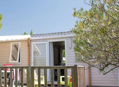 Mobile-home Aups - 28m² - 3 bedrooms + TV + A/C — 5