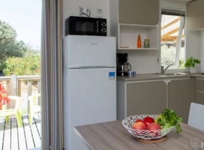 Mobile-home Aups - 28m² - 3 bedrooms + TV + A/C — 3