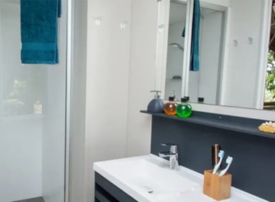 Verdon mobile home - 33 m² - 3 bedrooms + TV + A/C + dishwasher — 6