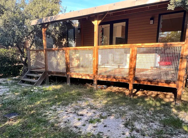 Mobil Home Castellane Côté Jardin - 30M² - 2 Chambres + Tv + A/C
