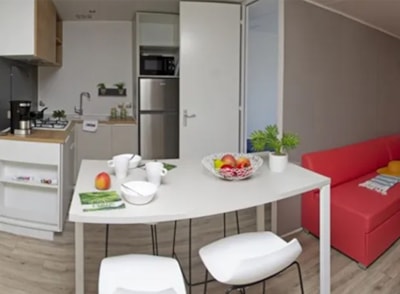 Mobil home Castellane côté jardin - 30m² - 2 bedrooms + TV + A/C — 3