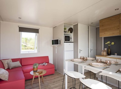 Mobile home Premium Cotignac with private Jacuzzi - 33m² - 3 bedrooms - Dishwasher + TV + A/C — 2