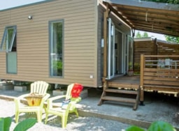 Alojamiento - Mobilehome Key Westotel - 20 M² - 1 Habitación - Campasun Camping International Aups