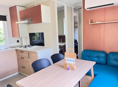 Mobile home Tourtour - 33m² - 3 bedrooms + Tv + A/C — 4