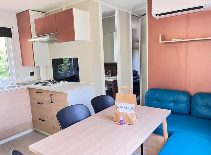 Mobil Home Tourtour - 33M²  - 3 Chambres + Tv + A/C