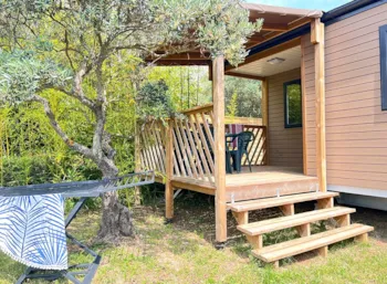 Mietunterkunft - Mobilheim Tourtour - 33M² - 3 Schlafzimmer + Tv + Klimaanlage - Campasun Camping International Aups