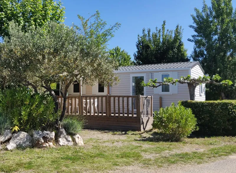 Mobil Home Aups - 28M² - 3 Chambres + Tv + A/C