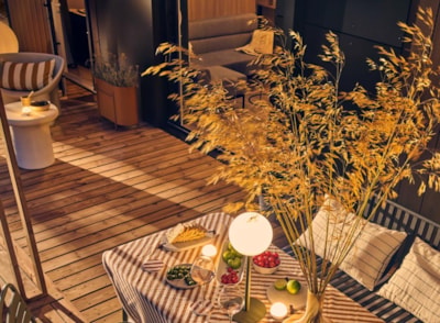 TAOS Luxe 40m2 terrace 35m2+ private jacuzzi - 6 pers 3 bedrooms 2 bathrooms - air conditioning - Dishwasher — 7