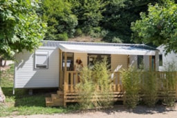 Huuraccommodatie(s) - Cottage Privilege - 2 Slaapkamers - Sea Green - Camping le Gibanel