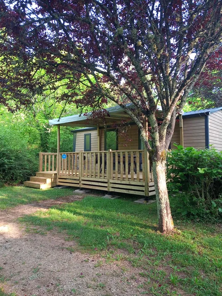 Accommodation - Premium Mobile Home  - 2 Bedrooms - Camping de Collonges-la-rouge