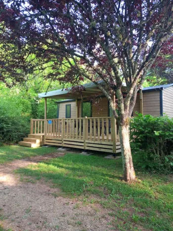Mietunterkunft - Premium-Mobilheim  - 2 Schlafzimmer - Camping de Collonges-la-rouge