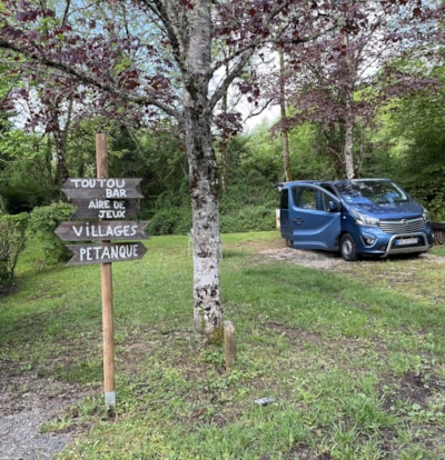 Camping package (pitch, 1 vehicle) — 1