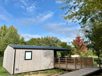 Mietunterkunft - Mobil-Home Hibiscus - 2 Zimmer (Behindertengerecht) - Camping de L'Arche