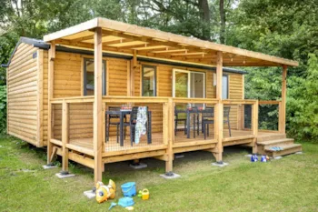 Mietunterkunft - Resort Top Presta - 29M² - 3 Schlafzimmer - - Clico Chic - Camping Gorges du Gardon