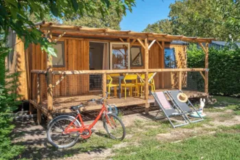 Mietunterkunft - Resort Top Presta - 27M² - 3 Schlafzimmer - - Clico Chic - Camping Gorges du Gardon