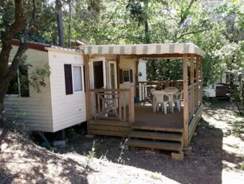 Location - Mobil Home Willerby L - 2 Chambres - Camping Les Bois de Mont-Redon