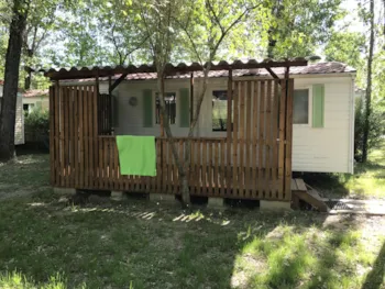 Mietunterkunft - Mobilheim 32M² - Clico Chic - Camping Domaine de Filament