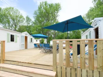 Location - Mobil-Home Family Les Mascottes - Grand Confort - Camping La Clairière