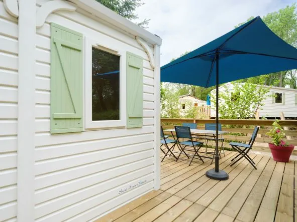 Huuraccommodatie(s) - Mobil-Home Les Bruyères - Grand Confort - Camping La Clairière