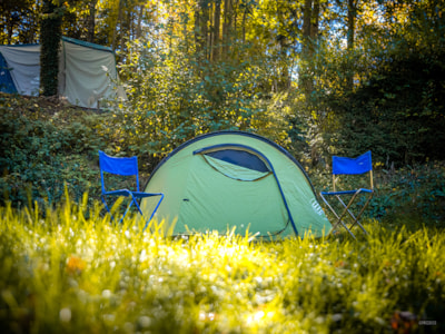 Walking and Cyclist Pitch - Les Baroudeur - Great Comfort - Water and Electricity Included