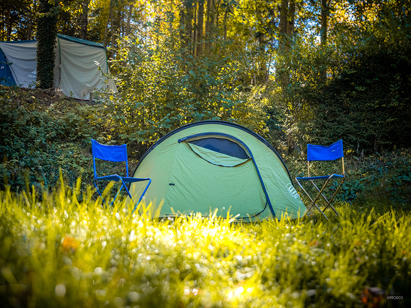 Walking and Cyclist Pitch - Les Baroudeur - Great Comfort - Water and Electricity Included