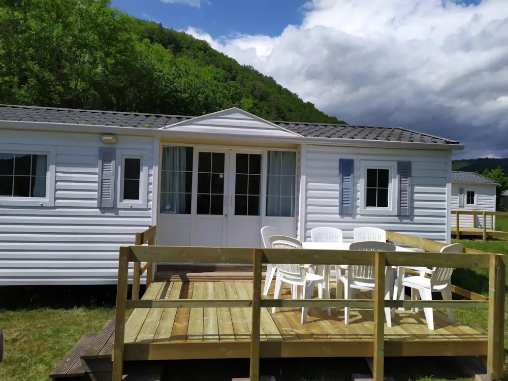 Mietunterkunft - Mobilheim 36M²-  3 Schlafzimmer Und Eine Terrasse Von 10M2 - Domaine du Pra de Mars