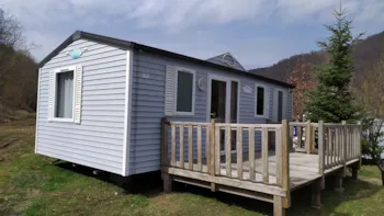 Mietunterkunft - Mobilheim 34M² - 2 Zimmer/ Terrasse - Domaine du Pra de Mars