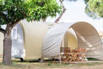 Mietunterkunft - Coco Sweet 2 Schlafzimmer - Camping Les Sables Vignier Plage