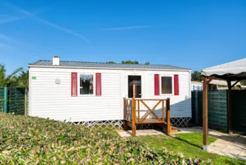 Mietunterkunft - Rétro 2 Schlafzimmer - Camping Les Sables Vignier Plage
