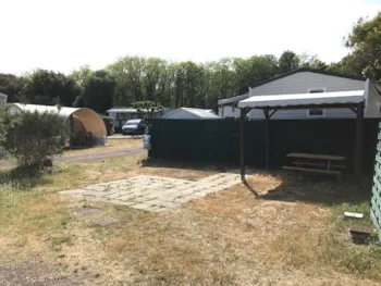 Stellplatz - Komfort Stellplatz Zelt - Camping Les Sables Vignier Plage