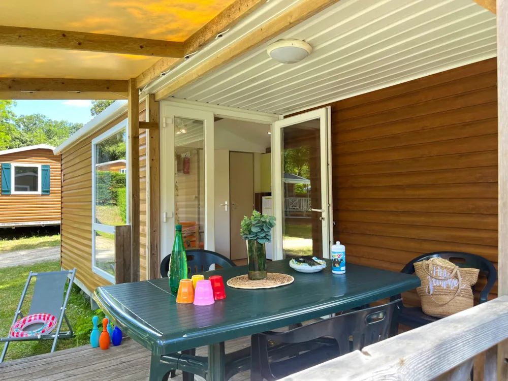 Accommodation - Mobile-Home 2 Bedrooms Loggia Eco - 25M² - Camping La Corniche***