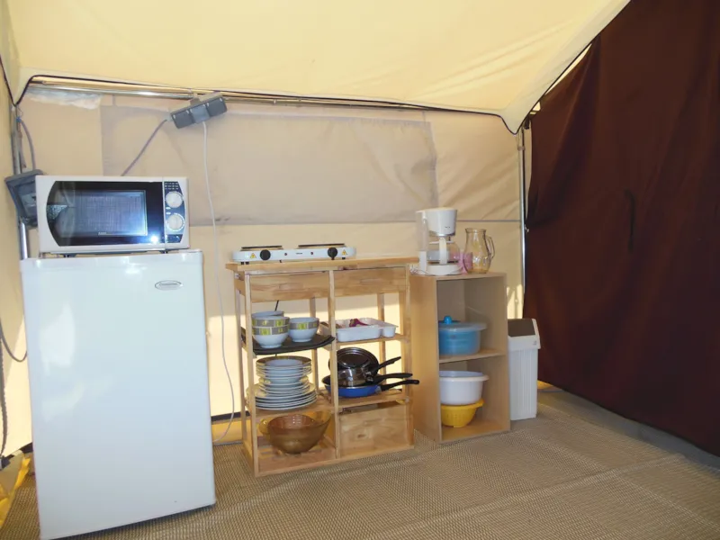 Tente Cotton - 20M² - 2 Chambres