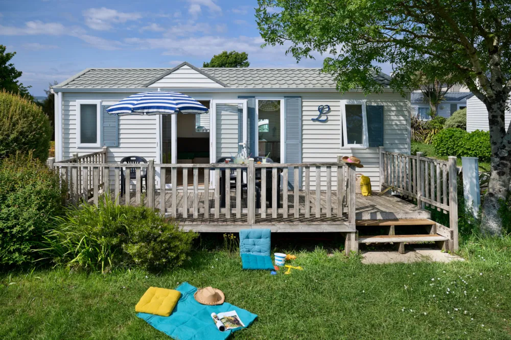 Accommodation - Atlantique Mobile Home - 30 M² - 2 Bedrooms - Camping La Corniche***