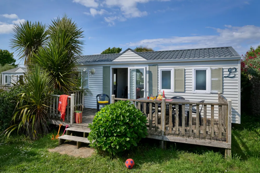 Accommodation - Evasion Mobile Home - 32 M2 - 3 Bedrooms - Camping La Corniche***