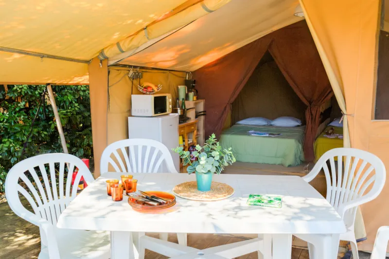 Tente Cotton - 20M² - 2 Chambres