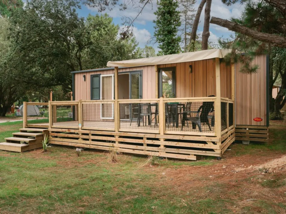 Location - Cottage Escondido 3 Chambres 1 Salle De Bain *** - Yelloh! Village - Camping Parc Sainte Brigitte