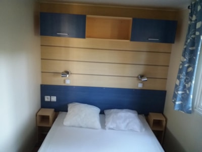Mobile Home Le Ciel - 32m² - 2 bedrooms + air conditioning + TV + uncovered terrace — 4
