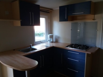 Mobile Home Le Ciel - 32m² - 2 bedrooms + air conditioning + TV + uncovered terrace — 3
