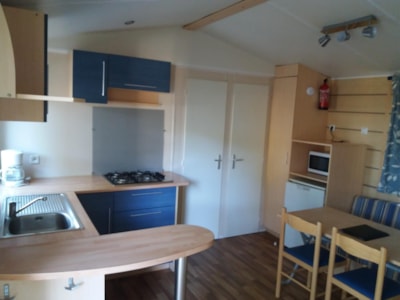 Mobile Home Le Ciel - 32m² - 2 bedrooms + air conditioning + TV + uncovered terrace — 2