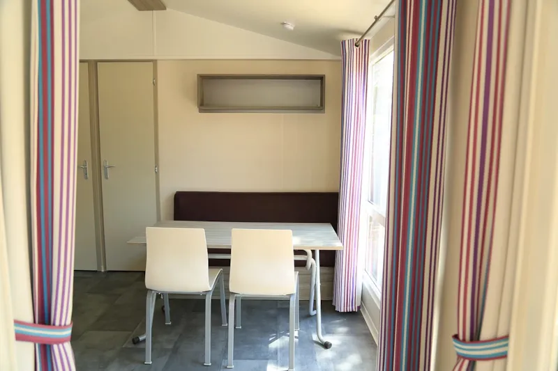 Mobil Home Méditerranée 32M² - 2 Chambres + Climatisation + Tv + Terrasse Couverte