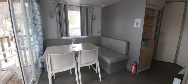 Mobil Home Mistral 35M² - 2 Chambres + Climatisation + Terrasse Couverte