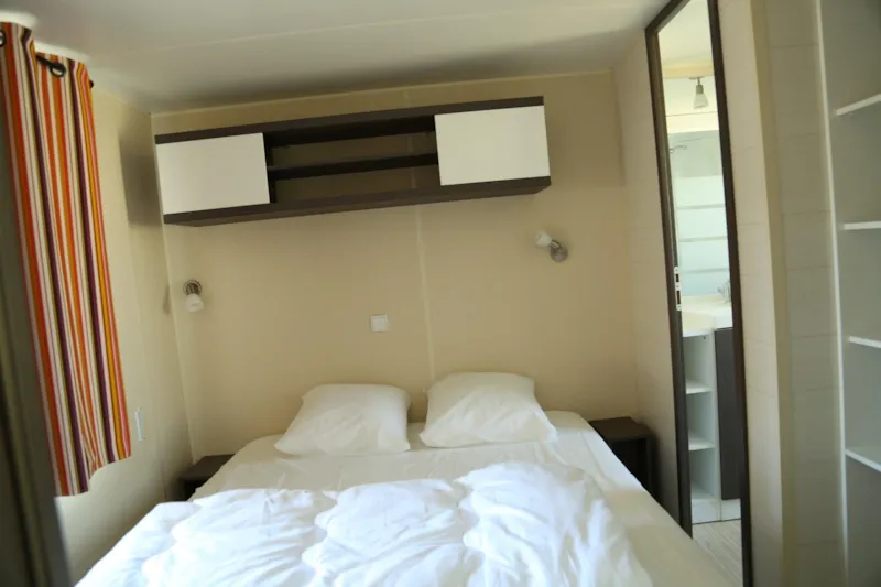 Mobil Home Prestige 40M² - 3 Chambres + Climatisation + Tv + Terrasse Couverte