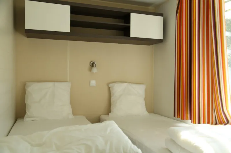 Mobil Home Prestige 40M² - 3 Chambres + Climatisation + Tv + Terrasse Couverte