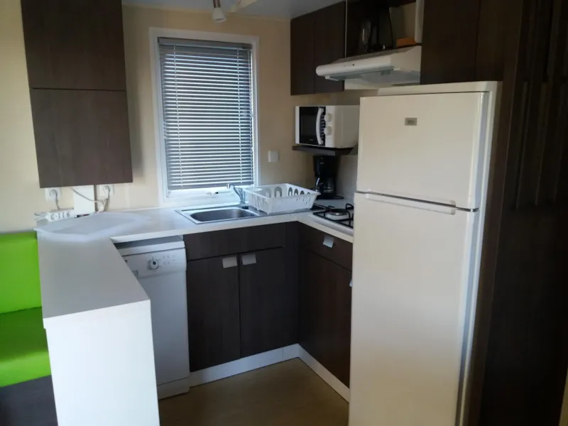 Mobil Home Prestige 40M² - 3 Chambres + Climatisation + Tv + Terrasse Couverte